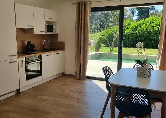 Rez De Avec Piscine Privee, Wifi, Jardin Cloture * Penta di Casinca